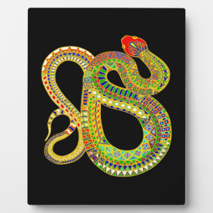 Placa Expositora Cascabel del desierto del suroeste