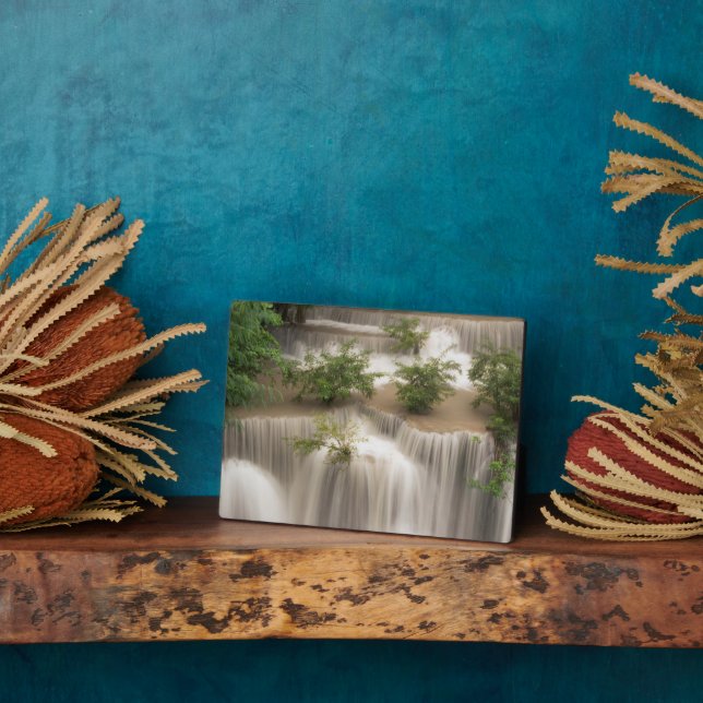 Placa Expositora Cascada de Huai Mae Khamin | Tailandia (Lado)