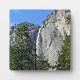 Placa Expositora Cascadas de alta yosemite, Parque Nacional Yosemit