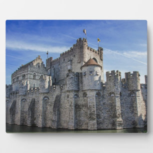 Placa Expositora Castillo de los Condes de Gante
