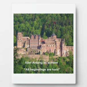Placa Expositora Castillo de Neuschwanstein Frankfurt & Cotización