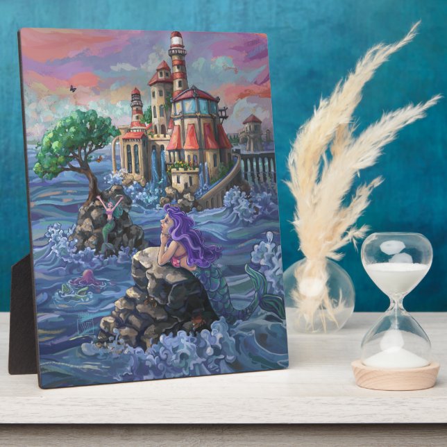 Placa Expositora Castillo de Sirena (Lado)