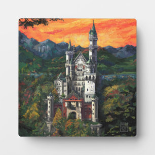 Placa Expositora Castillo Schloss Neuschwanstein