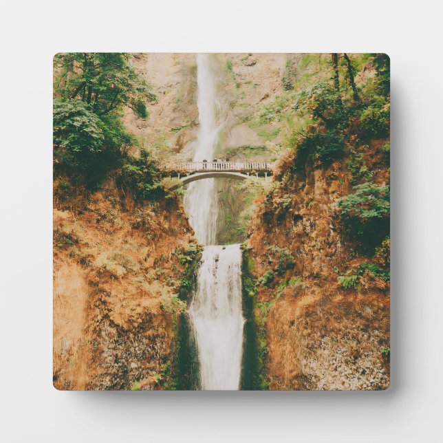 Placa Expositora Cataratas Multnomah (Frente)