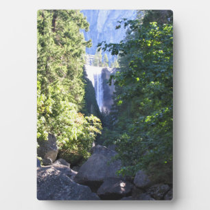 Placa Expositora Cataratas Vernales, Parque Nacional Yosemite, CA