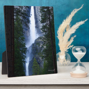 Placa Expositora Cataratas Yosemite
