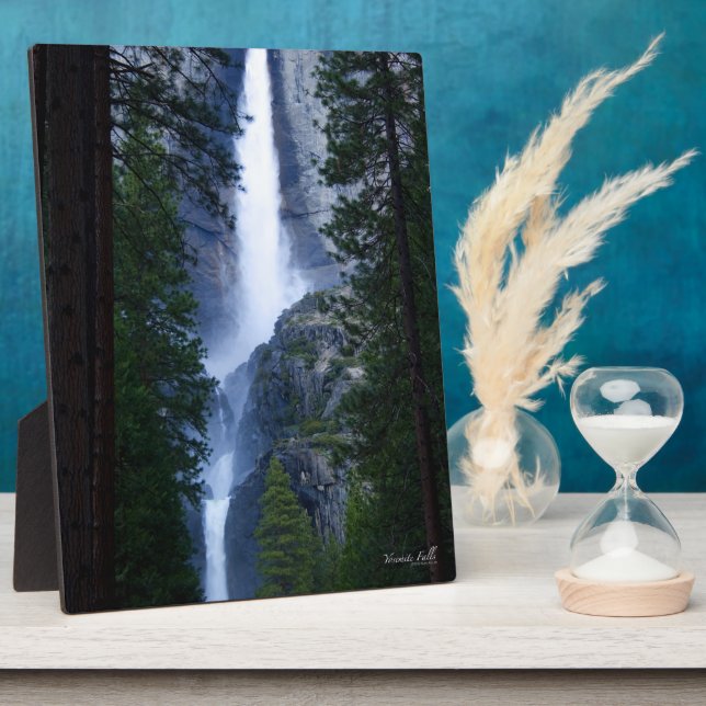 Placa Expositora Cataratas Yosemite (Lado)