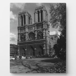 Placa Expositora Catedral de Notre Dame de la Vieja Francia 1970
