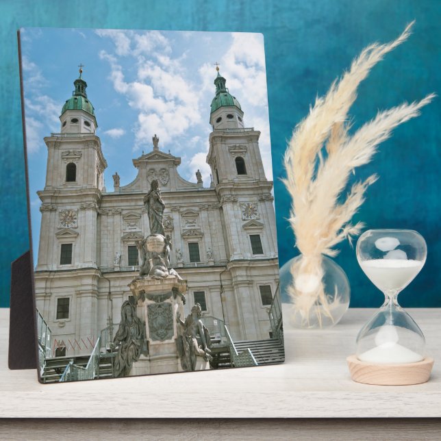 Placa Expositora Catedral de Salzburgo (Lado)