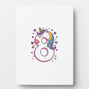 Placa Expositora Celebra Feliz Cumpleaños De 8 Años De Edad Fiesta 