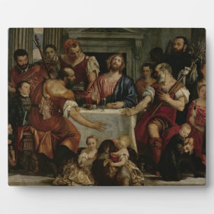 Placa Expositora Cena en Emmaus (aceite sobre lienzo)