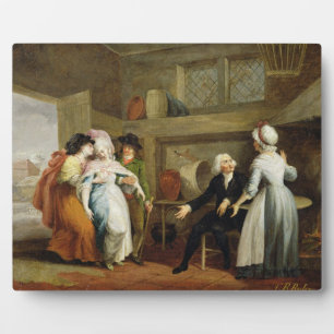 Placa Expositora "Cenar en los Hayfields" (sorprendido por el señor