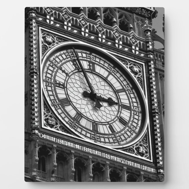Placa Expositora Cerrar Big Ben Clock Tower Travel Europe (Frente)