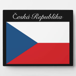 Placa Expositora Česká republika vlajka