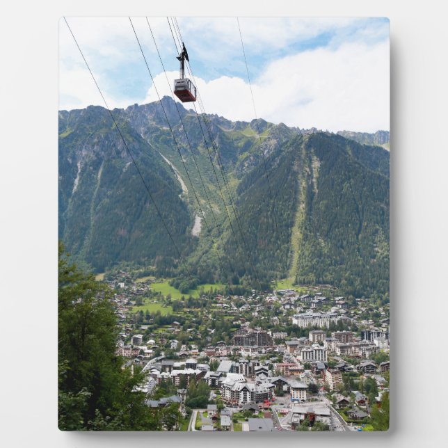 Placa Expositora Chamonix - Francia (Frente)