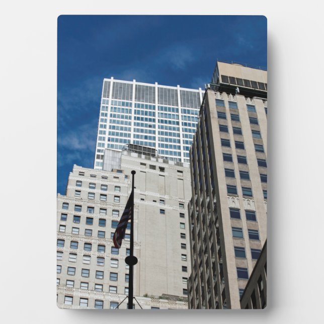 Placa Expositora Chase Manhattan Bank New York City (Frente)