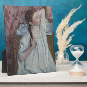 Placa Expositora Chica Armando su pelo, 1886 (aceite sobre lienzo)
