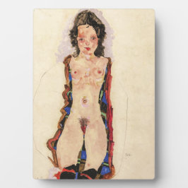 Placa Expositora Chica con Garters Rojos | Egon Schiele |