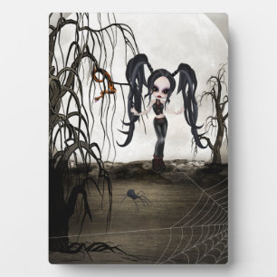 Placa Expositora Chica de Gótico de Sepia