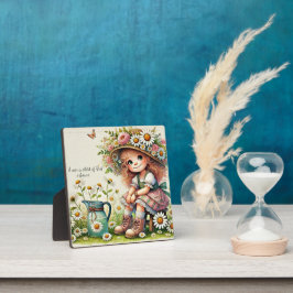 Placa Expositora Chica de la margarita del niño de Dios