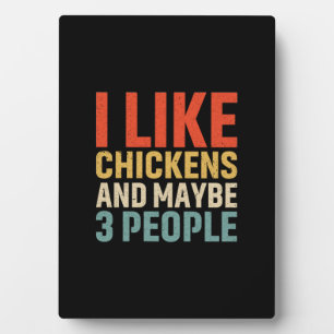 Placa Expositora Chicken Lover Me Gustan Los Pollos