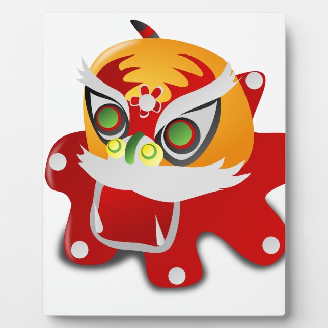 Placa Expositora chinese dragon (Frente)