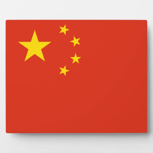 Placa Expositora Chinese Flag