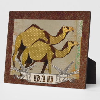 Placa Expositora Chocolate Camels Dad Plaque