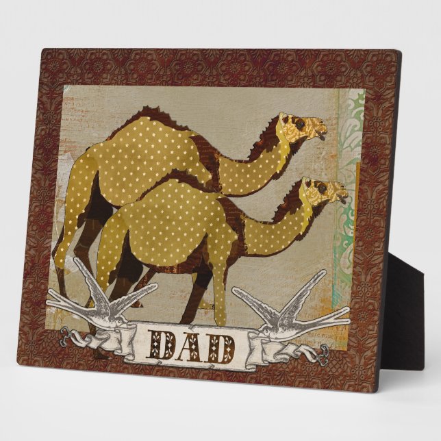 Placa Expositora Chocolate Camels Dad Plaque (Lado)