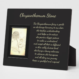 Placa Expositora Chrysanthemum Stone Crystal Fairy