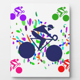 PLACA EXPOSITORA CICLISMO