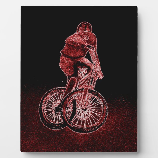 Placa Expositora Ciclismo de montaña (Frente)