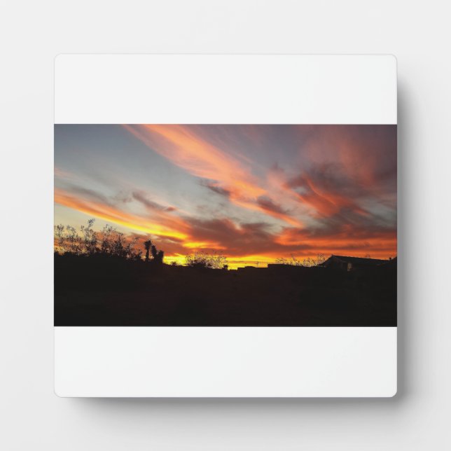 Placa Expositora Cielo del desierto (Frente)