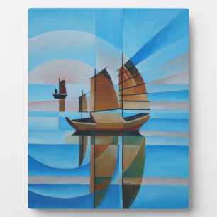 Placa Expositora Cielos suaves, mares ceruleanos y basura cubista