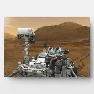 Placa Expositora Cierre de Marte Curiosity Rover