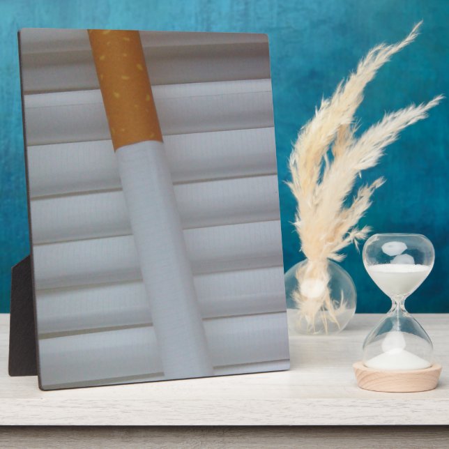 Placa Expositora Cigarrillos Fondo para fumadores divertidos (Lado)