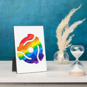 Placa Expositora Circo de adaptador de registro de 45 RPM de Slippe