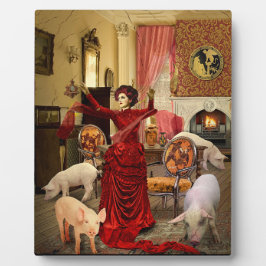 Placa Expositora Círculo victoriano