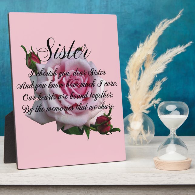 PLACA EXPOSITORA CITA DE HERMANA (Lado)