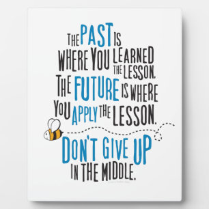 Placa Expositora Cita de palabras de aliento