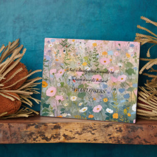 Placa Expositora Cita de Wildflower Meadow