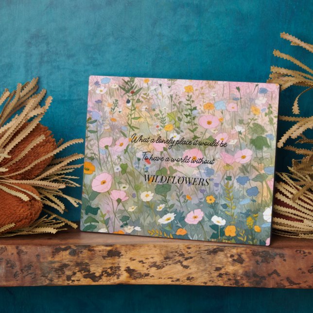 Placa Expositora Cita de Wildflower Meadow (Lado)