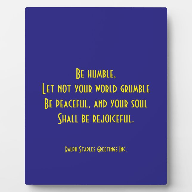 Placa Expositora Cita religiosa (Frente)