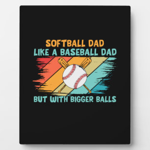 Placa Expositora Citas de abuelo Definición de papá de béisbol