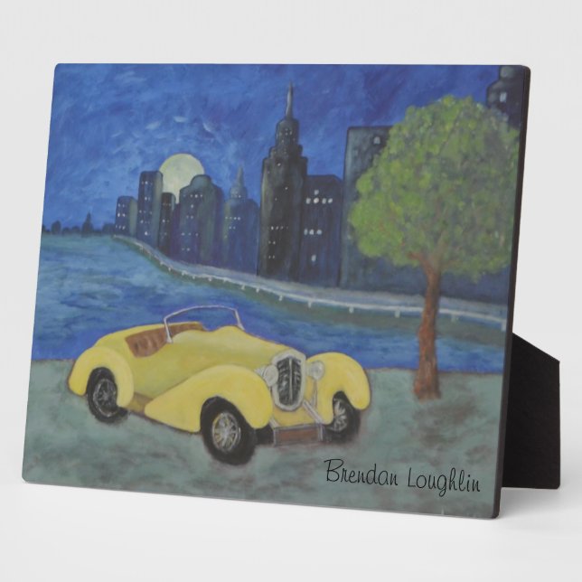 Placa Expositora Ciudad en Plaque nocturno (Lado)