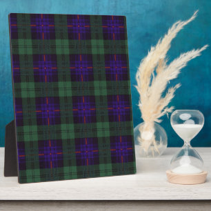 Placa Expositora Clan de Nixon Plaid Scottish kiltan tartan