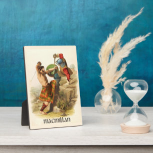 Placa Expositora Clan MacMillan Clans de Escocia, por R. R. McIan