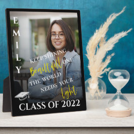 Placa Expositora Clase De 2024 Seguir Haciendo Una Cita Brillante G