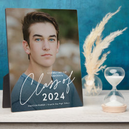 Placa Expositora Clase de guión de la graduación fotográfica de 202