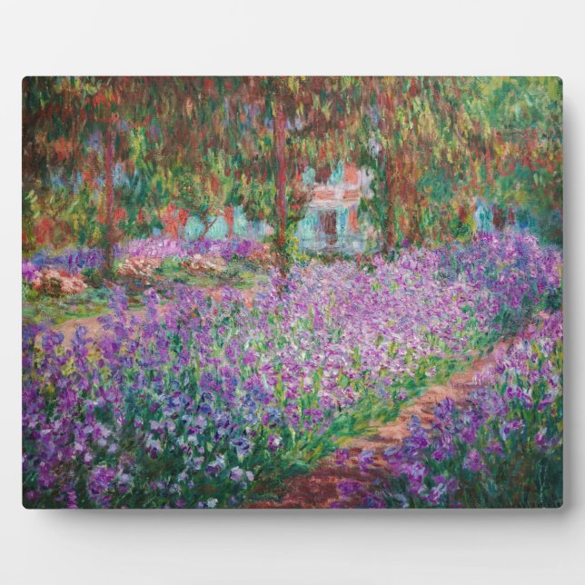 Placa Expositora Claude Monet - El jardín del artista en Giverny (Frente)